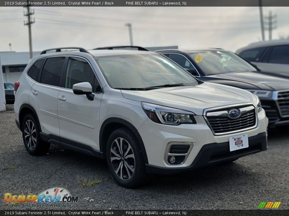 2019 Subaru Forester 2.5i Limited Crystal White Pearl / Black Photo #3