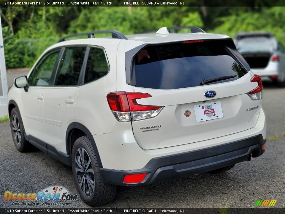 2019 Subaru Forester 2.5i Limited Crystal White Pearl / Black Photo #9