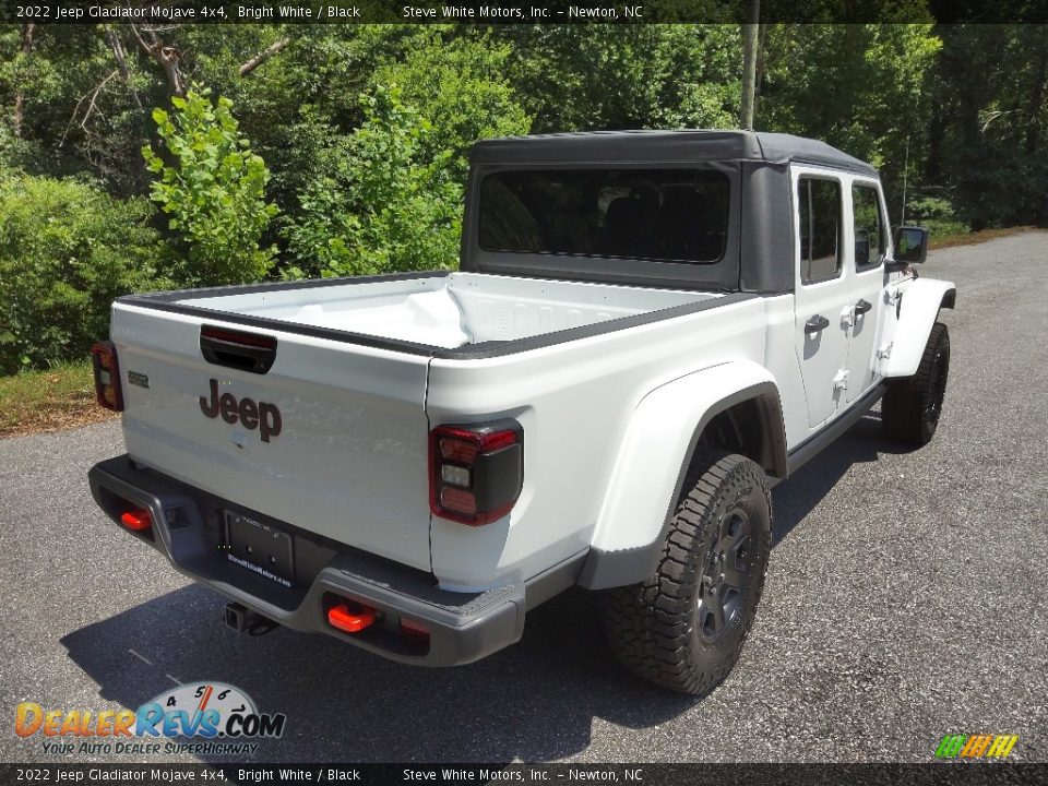 2022 Jeep Gladiator Mojave 4x4 Bright White / Black Photo #6