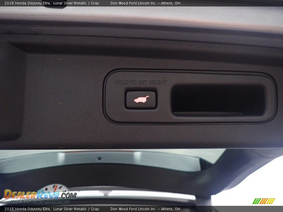 2018 Honda Odyssey Elite Lunar Silver Metallic / Gray Photo #18