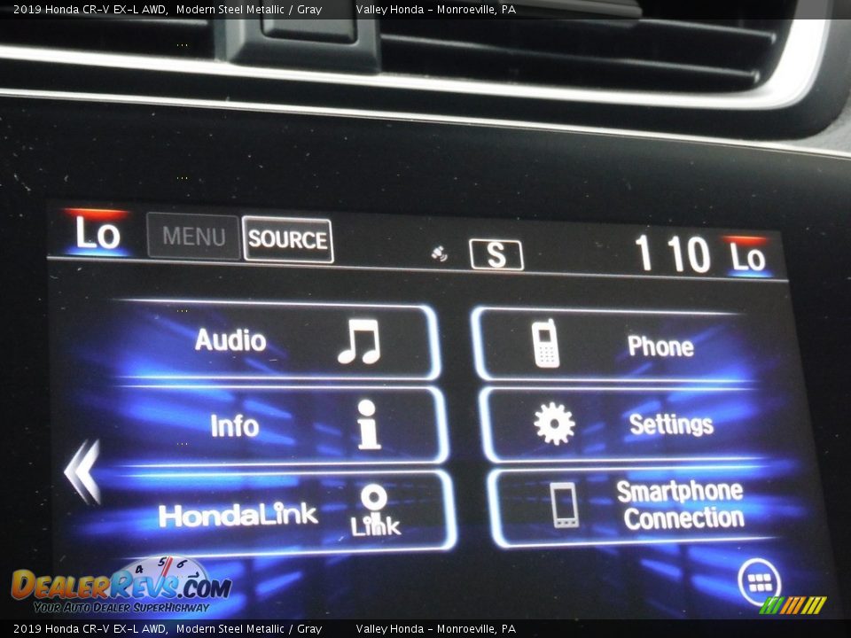 2019 Honda CR-V EX-L AWD Modern Steel Metallic / Gray Photo #21
