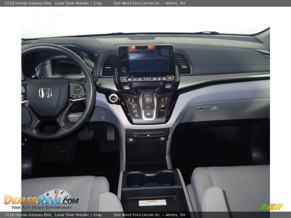 2018 Honda Odyssey Elite Lunar Silver Metallic / Gray Photo #29