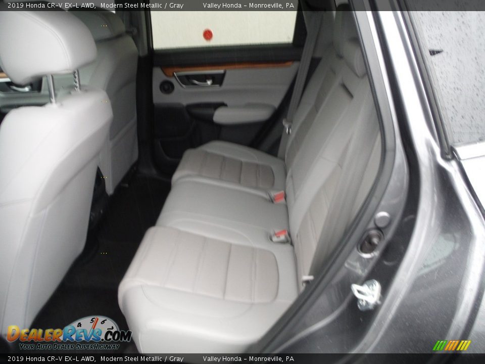 2019 Honda CR-V EX-L AWD Modern Steel Metallic / Gray Photo #26