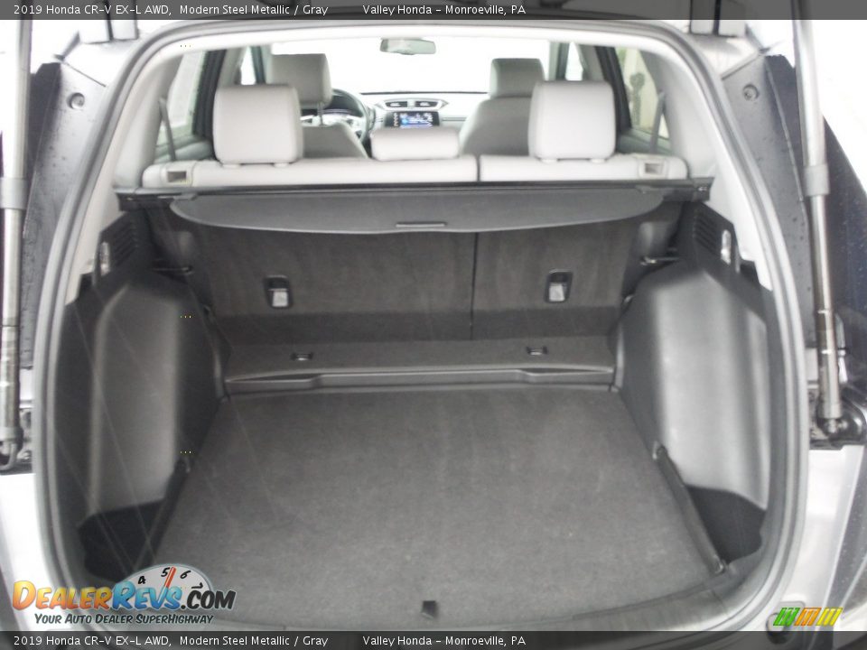 2019 Honda CR-V EX-L AWD Modern Steel Metallic / Gray Photo #27