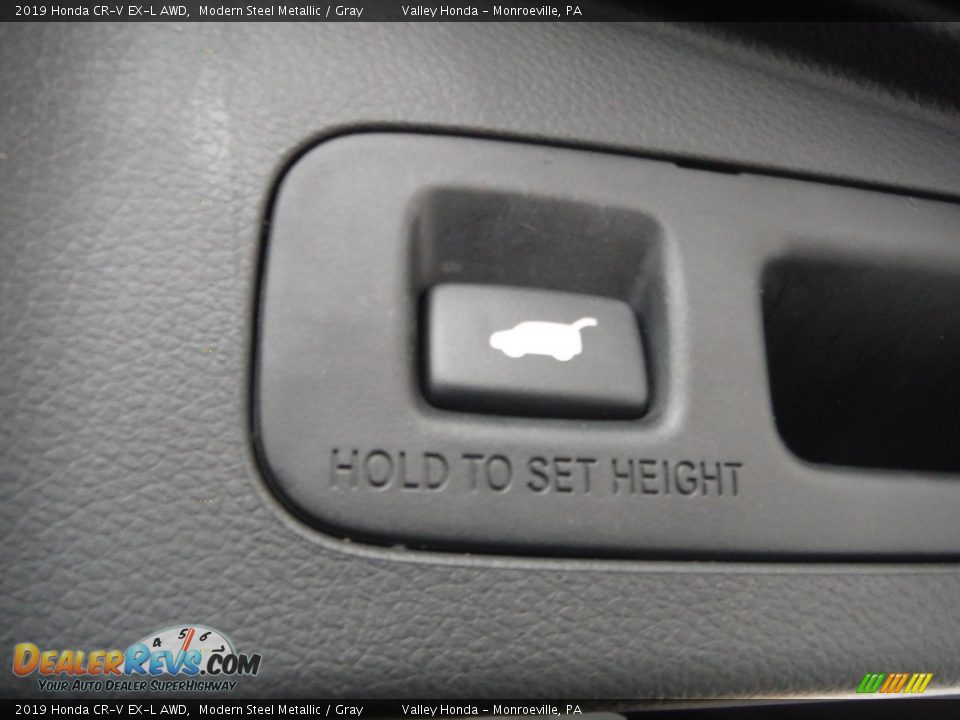 2019 Honda CR-V EX-L AWD Modern Steel Metallic / Gray Photo #28