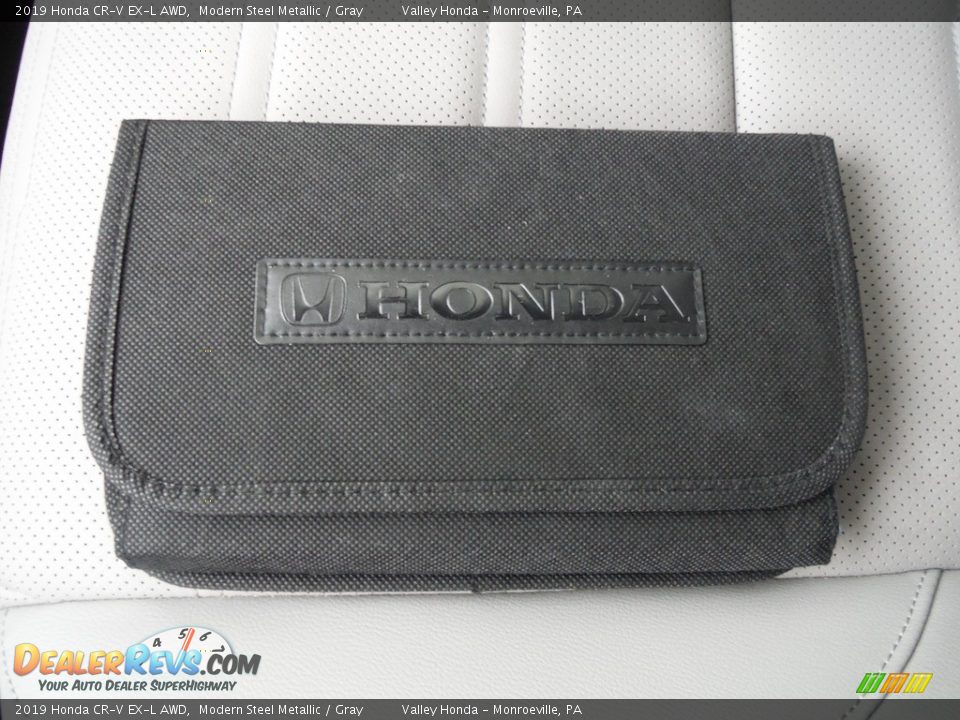 2019 Honda CR-V EX-L AWD Modern Steel Metallic / Gray Photo #30