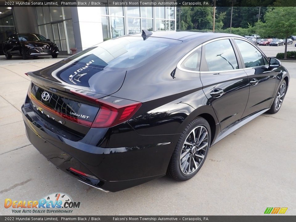 2022 Hyundai Sonata Limited Phantom Black / Black Photo #2