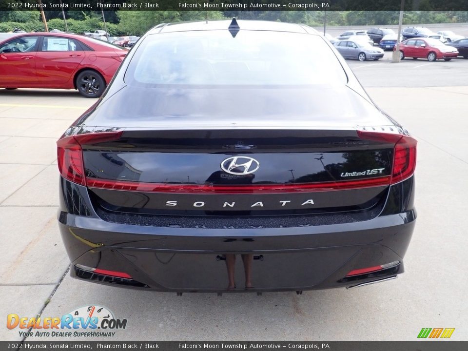 2022 Hyundai Sonata Limited Phantom Black / Black Photo #3