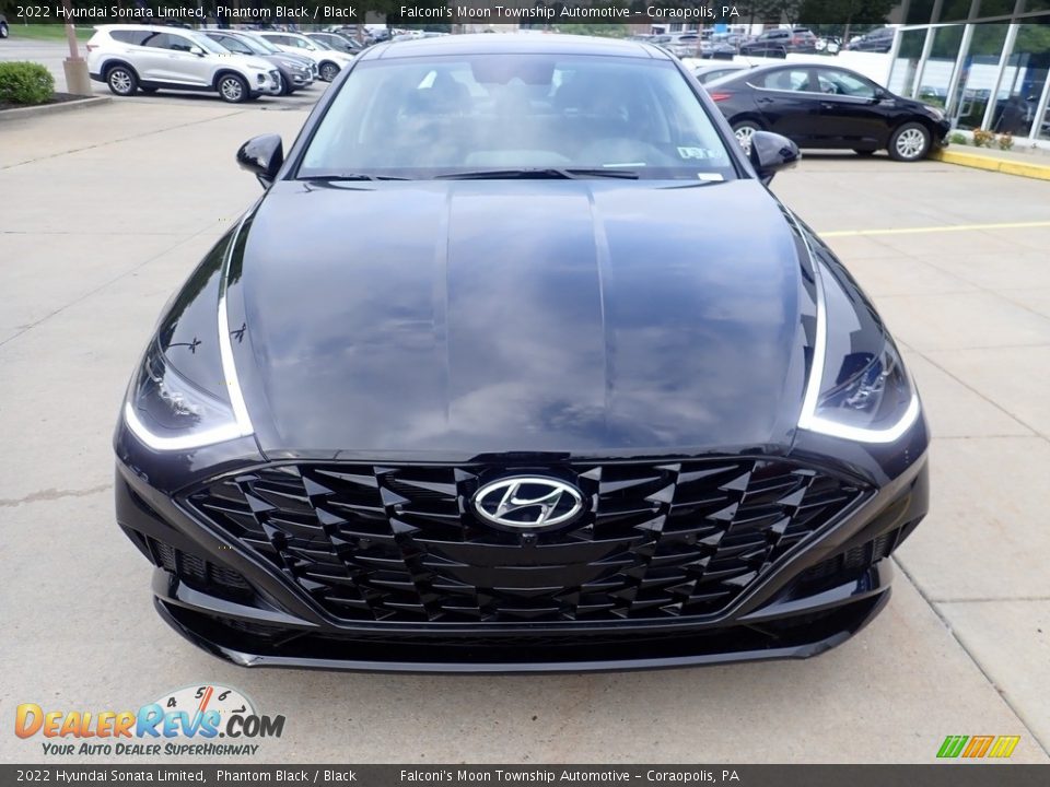 2022 Hyundai Sonata Limited Phantom Black / Black Photo #7