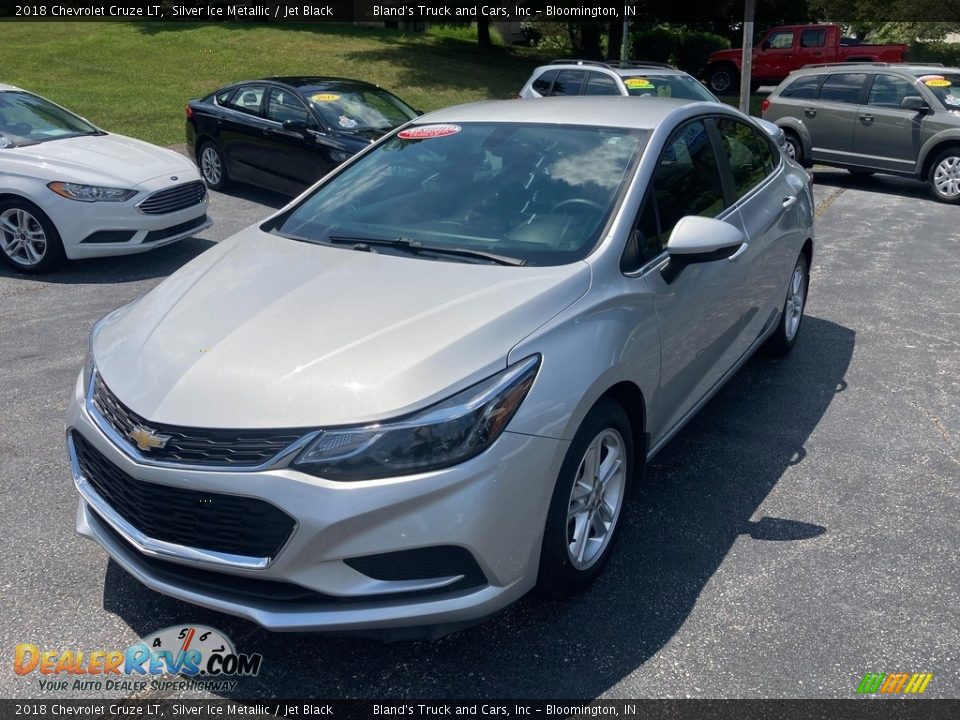 2018 Chevrolet Cruze LT Silver Ice Metallic / Jet Black Photo #2