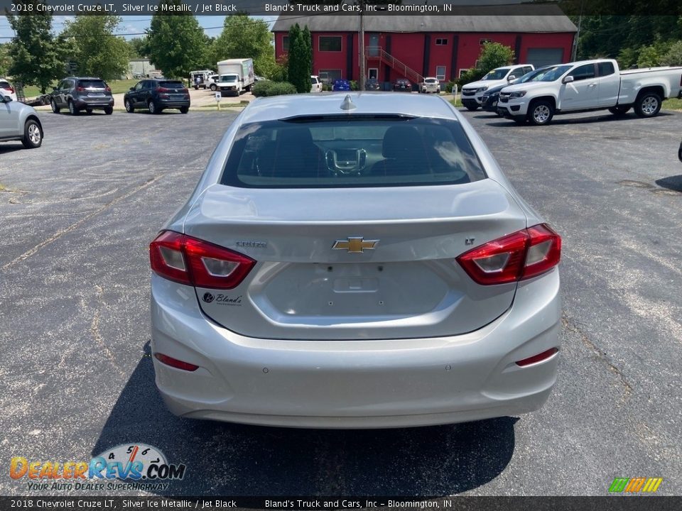 2018 Chevrolet Cruze LT Silver Ice Metallic / Jet Black Photo #4