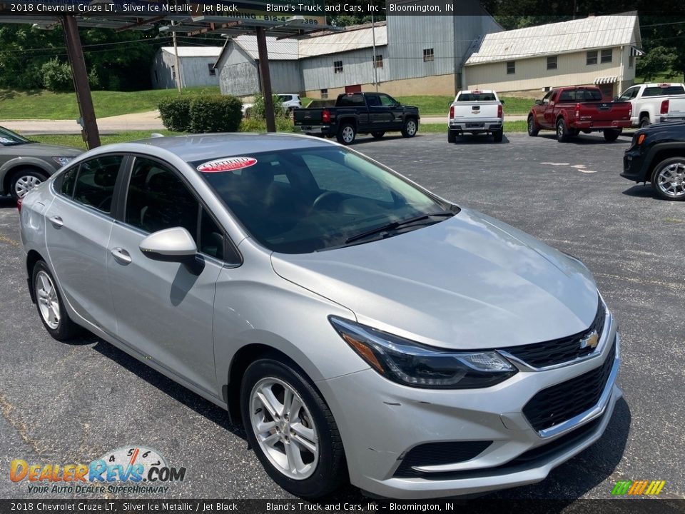 2018 Chevrolet Cruze LT Silver Ice Metallic / Jet Black Photo #9