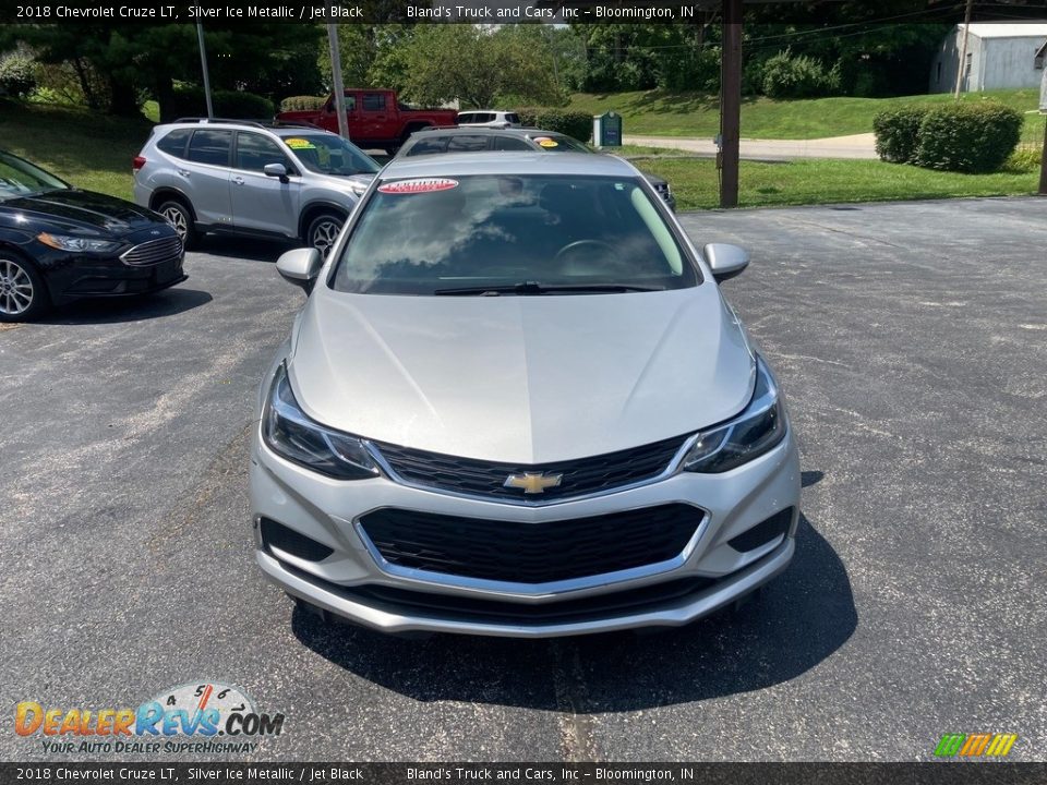 2018 Chevrolet Cruze LT Silver Ice Metallic / Jet Black Photo #10