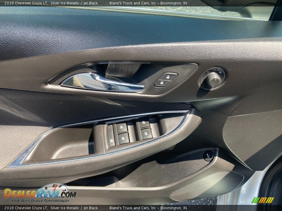 2018 Chevrolet Cruze LT Silver Ice Metallic / Jet Black Photo #12