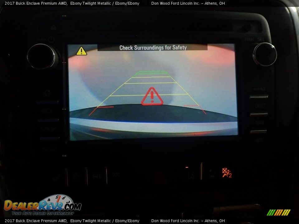 2017 Buick Enclave Premium AWD Ebony Twilight Metallic / Ebony/Ebony Photo #4