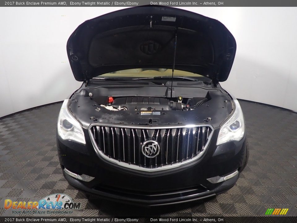 2017 Buick Enclave Premium AWD Ebony Twilight Metallic / Ebony/Ebony Photo #8