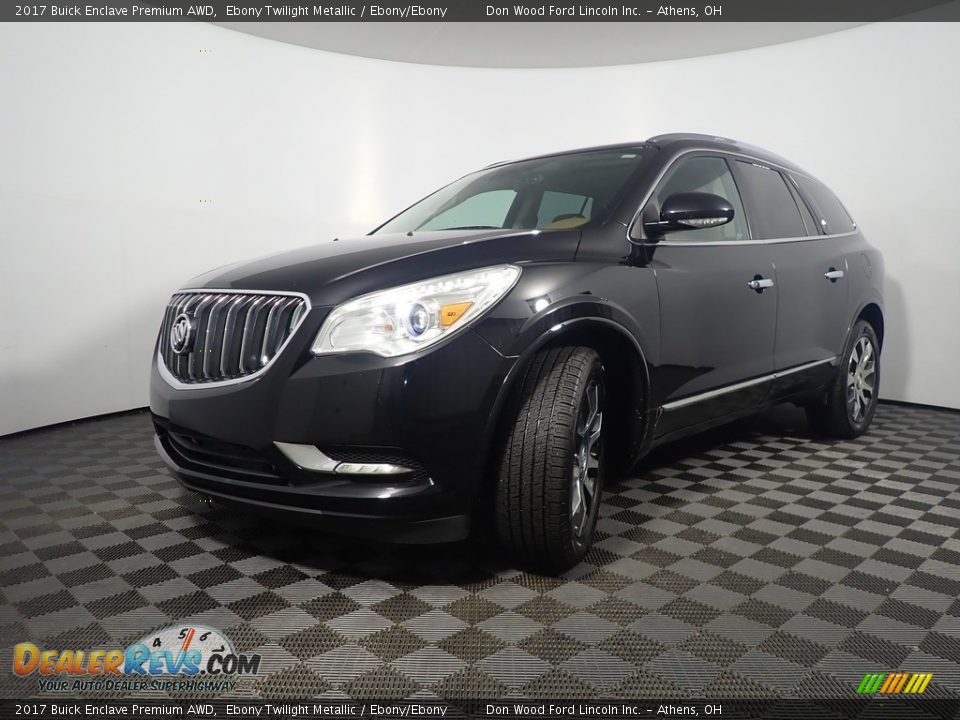 2017 Buick Enclave Premium AWD Ebony Twilight Metallic / Ebony/Ebony Photo #10