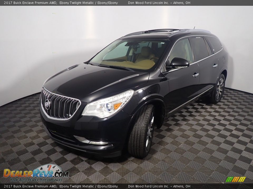 2017 Buick Enclave Premium AWD Ebony Twilight Metallic / Ebony/Ebony Photo #11