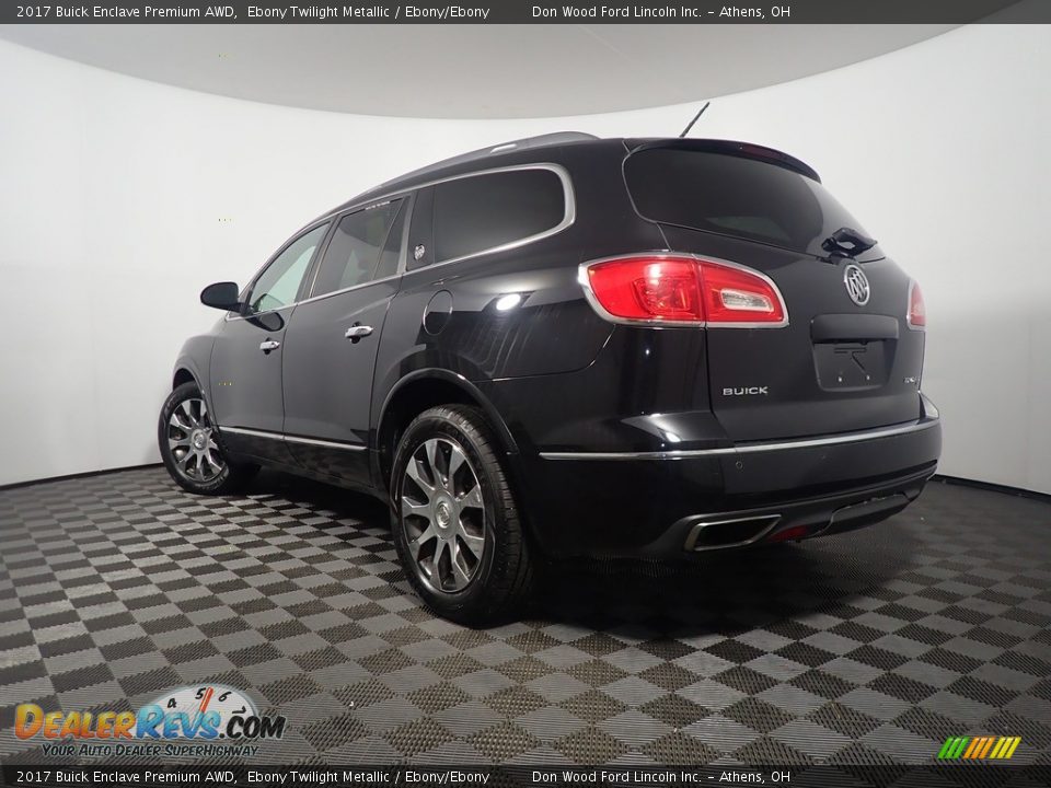 2017 Buick Enclave Premium AWD Ebony Twilight Metallic / Ebony/Ebony Photo #13