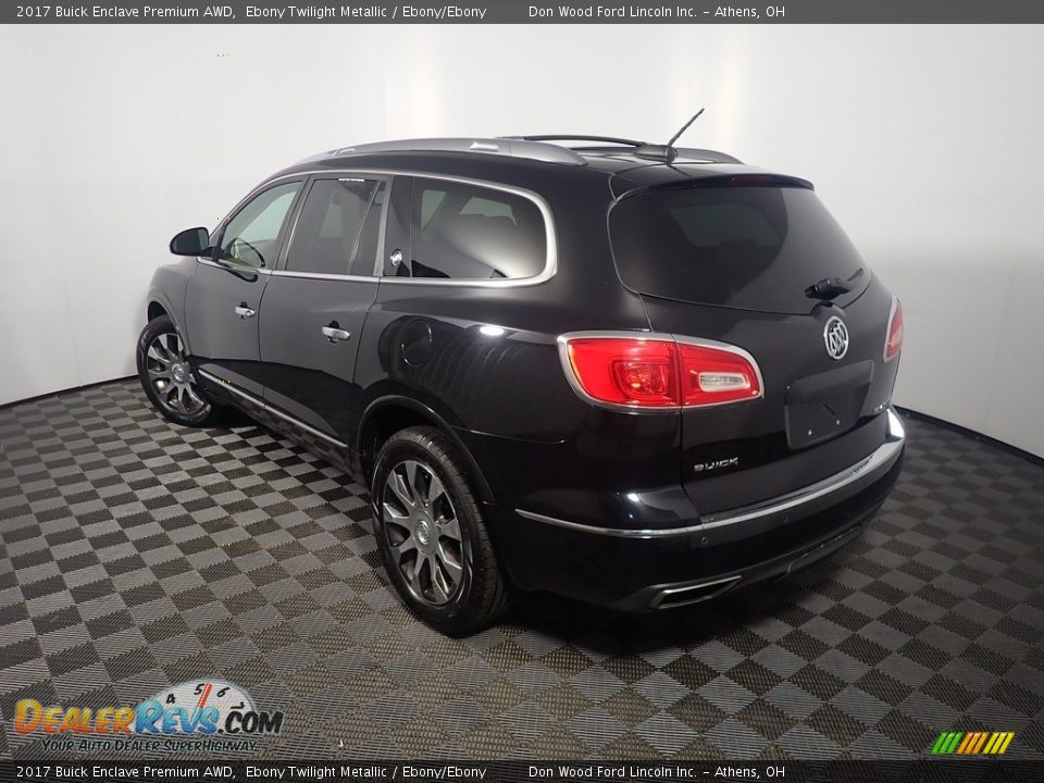 2017 Buick Enclave Premium AWD Ebony Twilight Metallic / Ebony/Ebony Photo #14