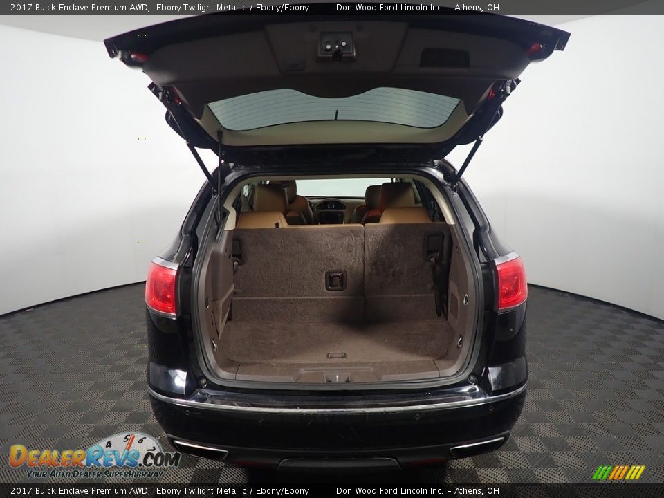 2017 Buick Enclave Premium AWD Ebony Twilight Metallic / Ebony/Ebony Photo #16
