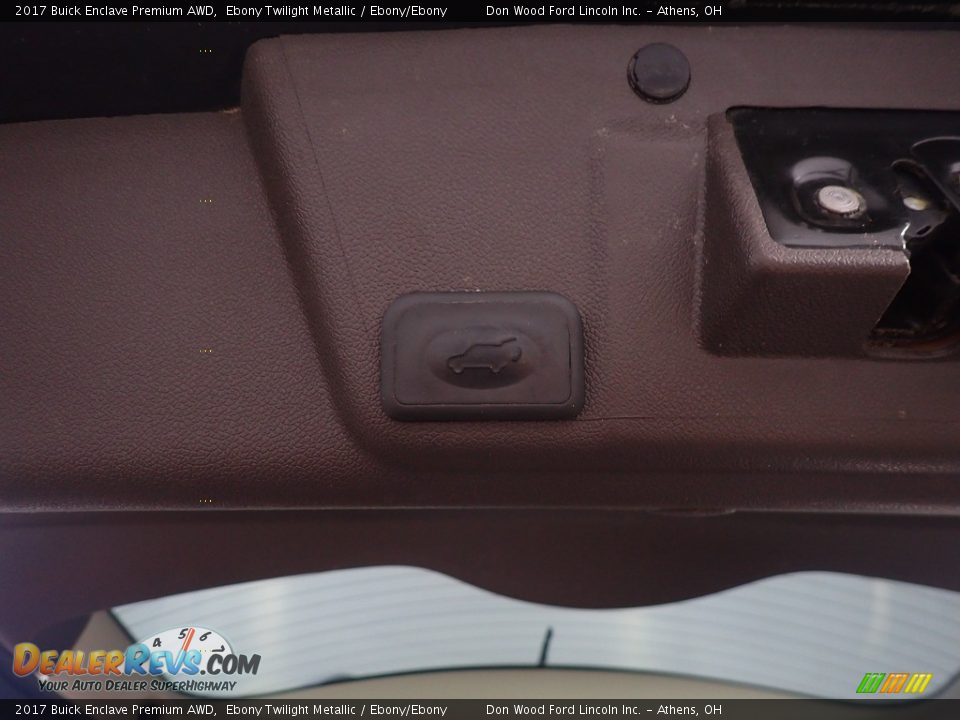 2017 Buick Enclave Premium AWD Ebony Twilight Metallic / Ebony/Ebony Photo #17