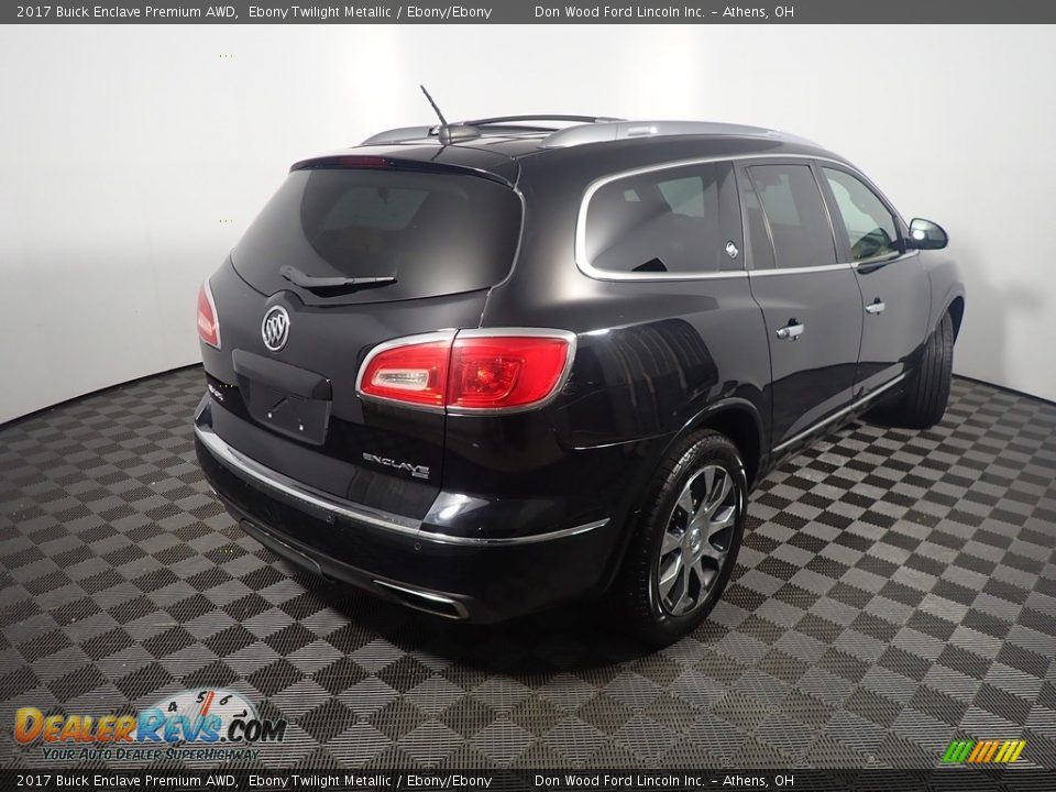 2017 Buick Enclave Premium AWD Ebony Twilight Metallic / Ebony/Ebony Photo #20