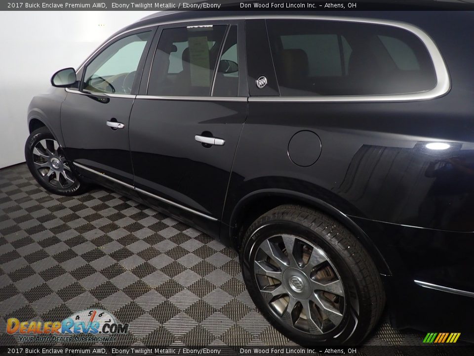 2017 Buick Enclave Premium AWD Ebony Twilight Metallic / Ebony/Ebony Photo #21