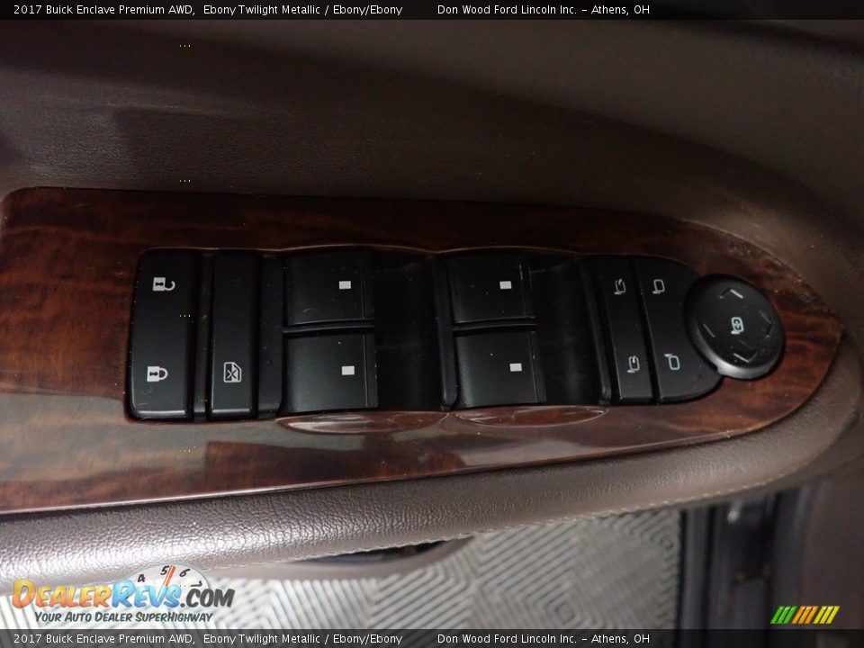 2017 Buick Enclave Premium AWD Ebony Twilight Metallic / Ebony/Ebony Photo #24