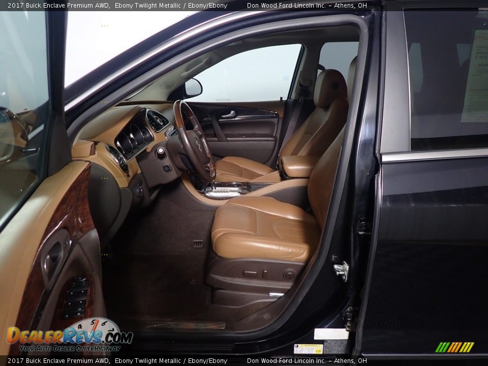2017 Buick Enclave Premium AWD Ebony Twilight Metallic / Ebony/Ebony Photo #25