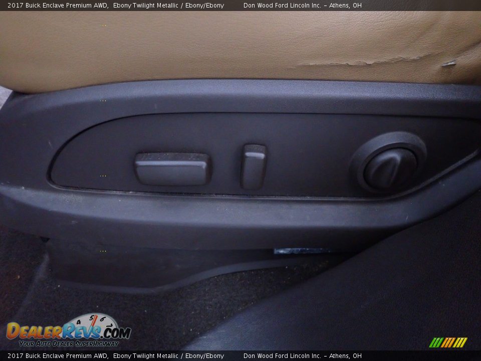 2017 Buick Enclave Premium AWD Ebony Twilight Metallic / Ebony/Ebony Photo #26