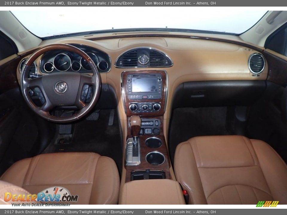 2017 Buick Enclave Premium AWD Ebony Twilight Metallic / Ebony/Ebony Photo #27