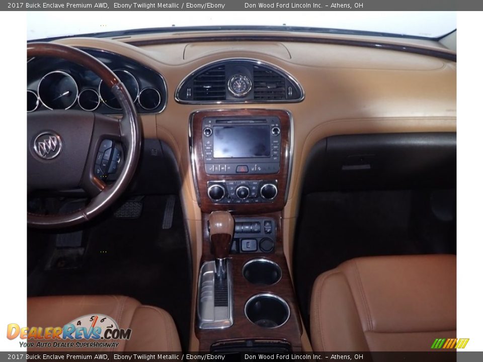 2017 Buick Enclave Premium AWD Ebony Twilight Metallic / Ebony/Ebony Photo #28