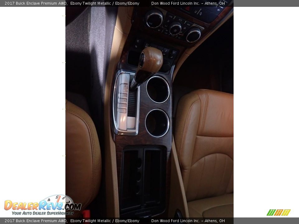 2017 Buick Enclave Premium AWD Ebony Twilight Metallic / Ebony/Ebony Photo #35