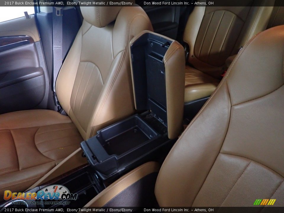 2017 Buick Enclave Premium AWD Ebony Twilight Metallic / Ebony/Ebony Photo #36