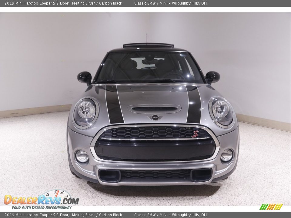 2019 Mini Hardtop Cooper S 2 Door Melting Silver / Carbon Black Photo #2