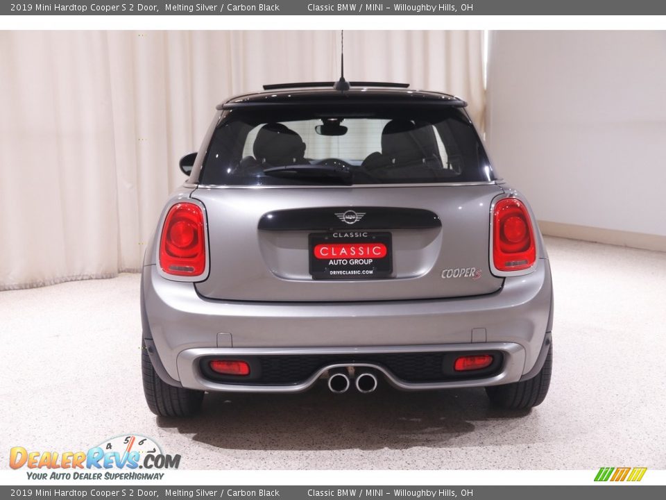 2019 Mini Hardtop Cooper S 2 Door Melting Silver / Carbon Black Photo #18