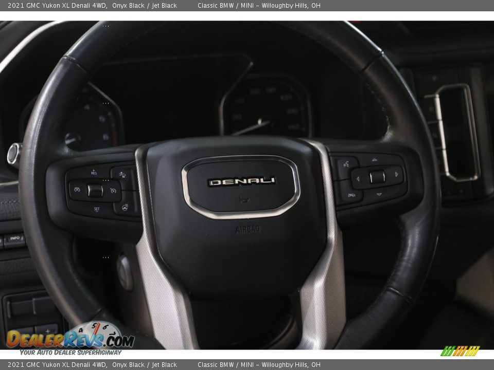 2021 GMC Yukon XL Denali 4WD Steering Wheel Photo #9