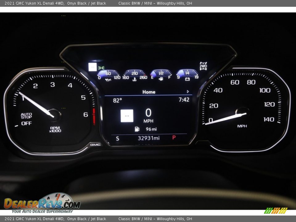 2021 GMC Yukon XL Denali 4WD Gauges Photo #10