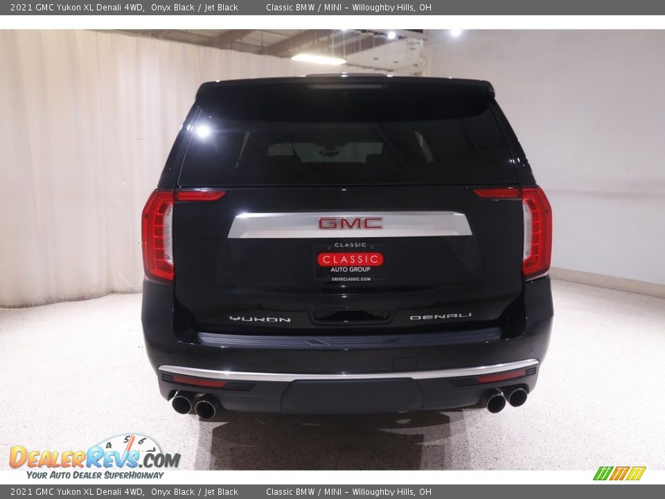 2021 GMC Yukon XL Denali 4WD Onyx Black / Jet Black Photo #27