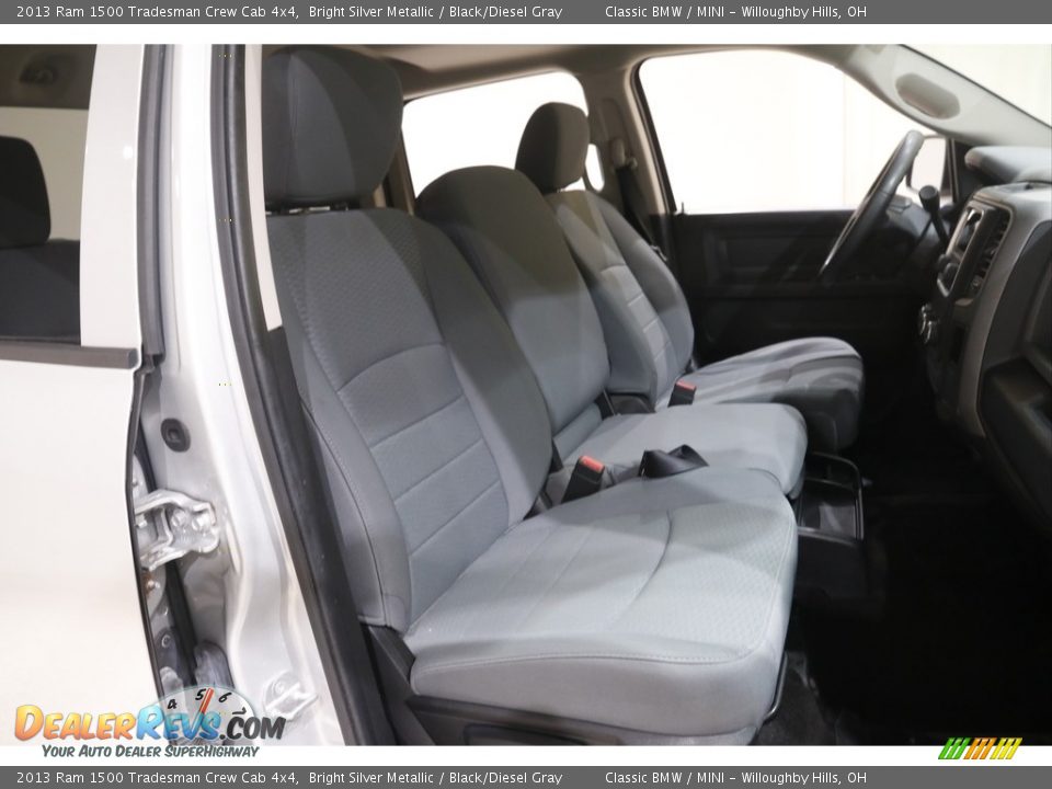 Front Seat of 2013 Ram 1500 Tradesman Crew Cab 4x4 Photo #14