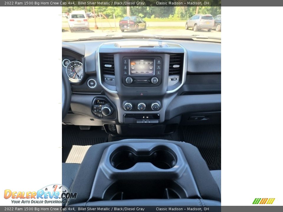 2022 Ram 1500 Big Horn Crew Cab 4x4 Billet Silver Metallic / Black/Diesel Gray Photo #6
