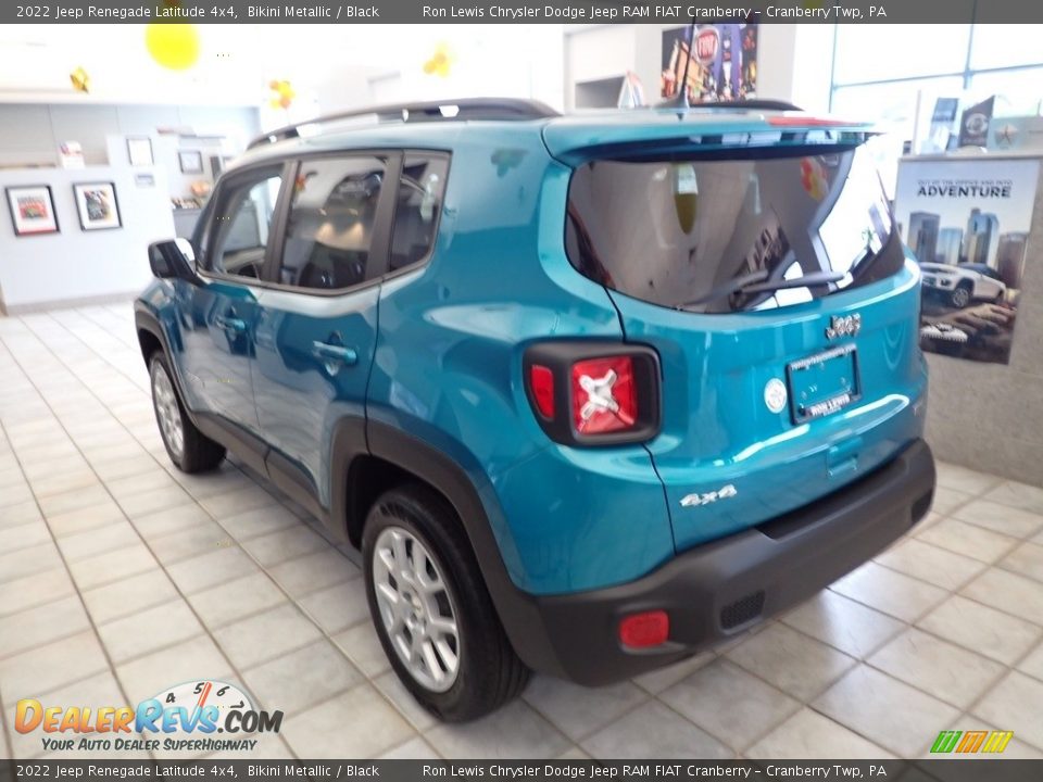 2022 Jeep Renegade Latitude 4x4 Bikini Metallic / Black Photo #6