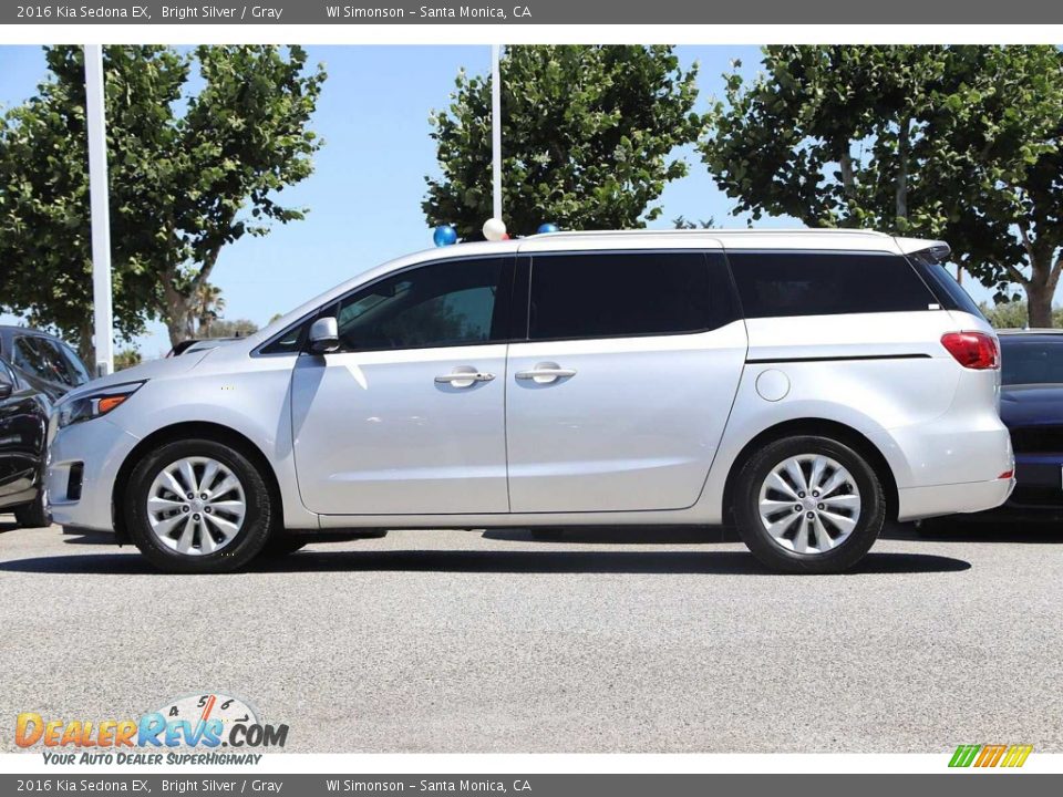 Bright Silver 2016 Kia Sedona EX Photo #12