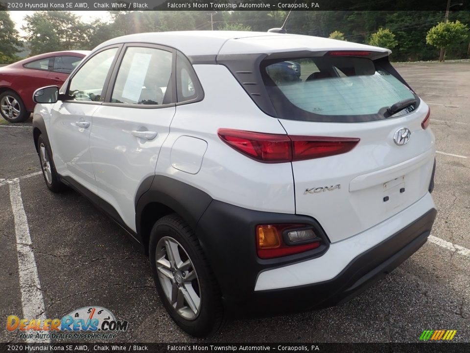 2020 Hyundai Kona SE AWD Chalk White / Black Photo #2