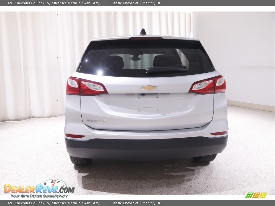 2020 Chevrolet Equinox LS Silver Ice Metallic / Ash Gray Photo #17