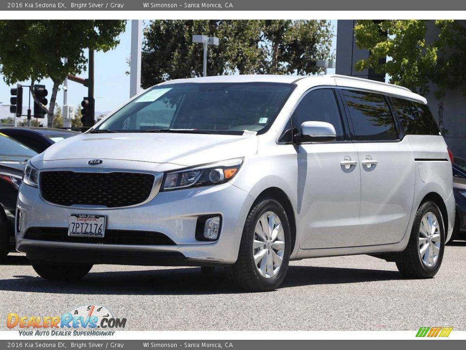 Bright Silver 2016 Kia Sedona EX Photo #13