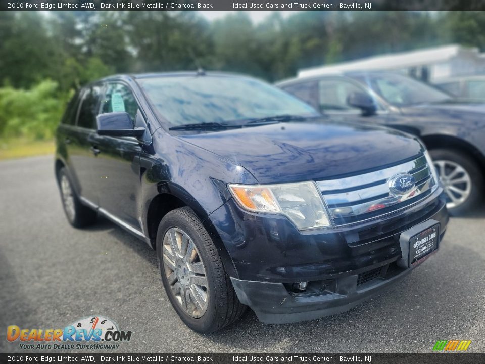 2010 Ford Edge Limited AWD Dark Ink Blue Metallic / Charcoal Black Photo #1