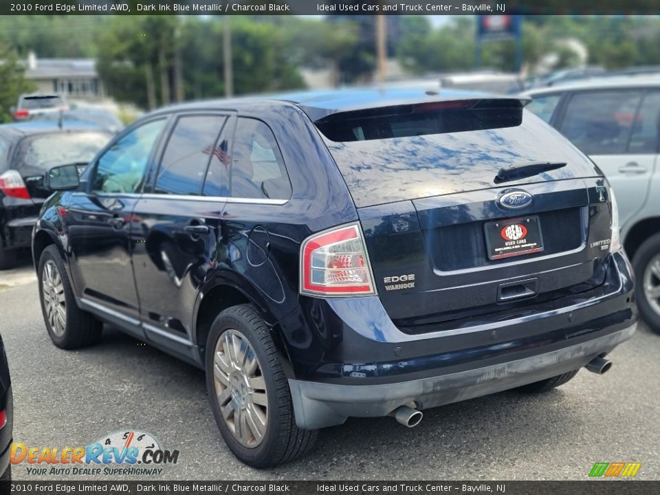 2010 Ford Edge Limited AWD Dark Ink Blue Metallic / Charcoal Black Photo #3