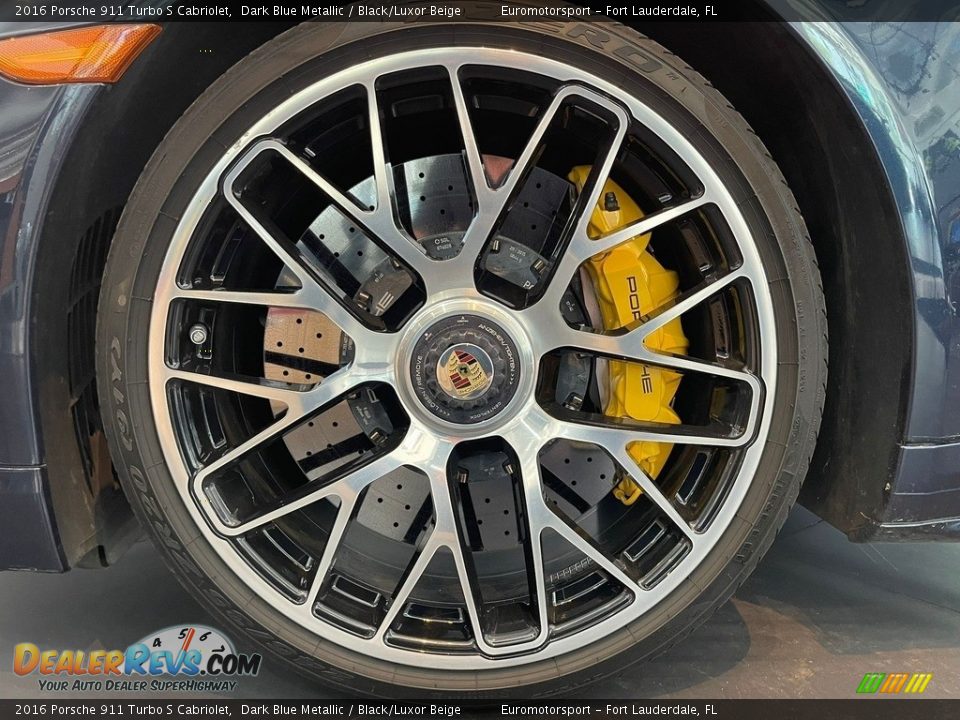 2016 Porsche 911 Turbo S Cabriolet Wheel Photo #21